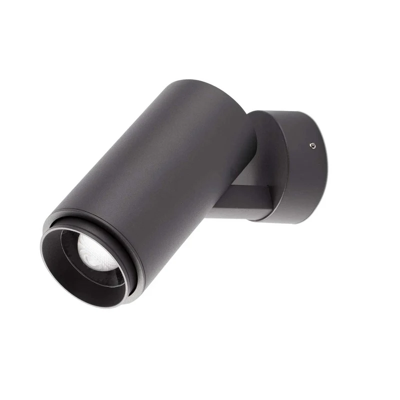 Plom - Projecteur LED d’extérieur en acier, style contemporain