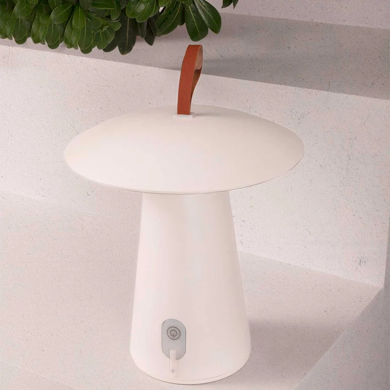 Task - Lampe à poser sans fil en polystone, style contemporain