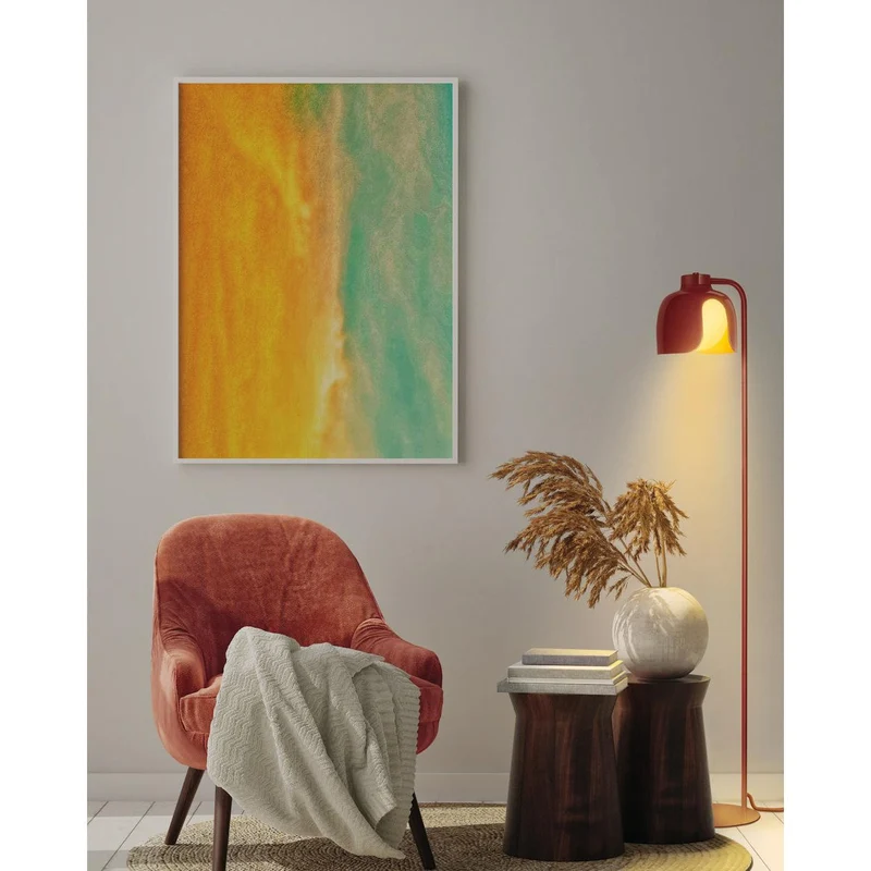 OSRAM DECOR Lampada da terra Corolle E27 Rosso