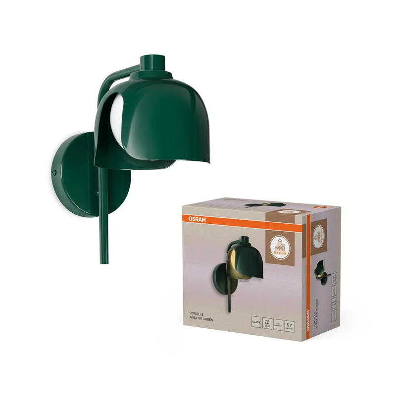OSRAM DECOR Applique Corolle G9 Verde