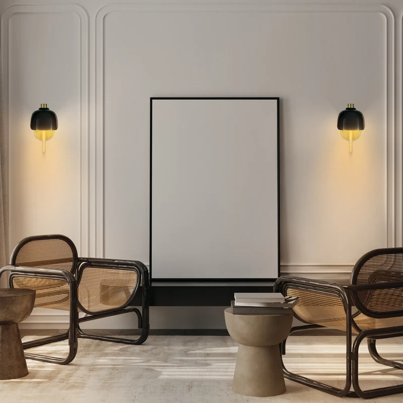 OSRAM DECOR Applique Corolle G9 Nero