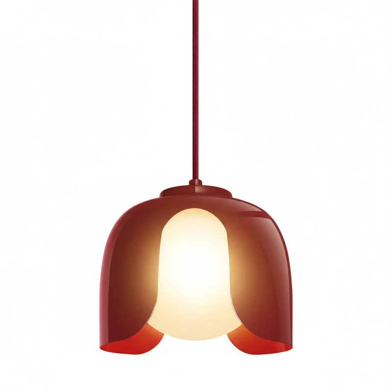 OSRAM DECOR Lampada a sospensione Corolle E27 Rosso