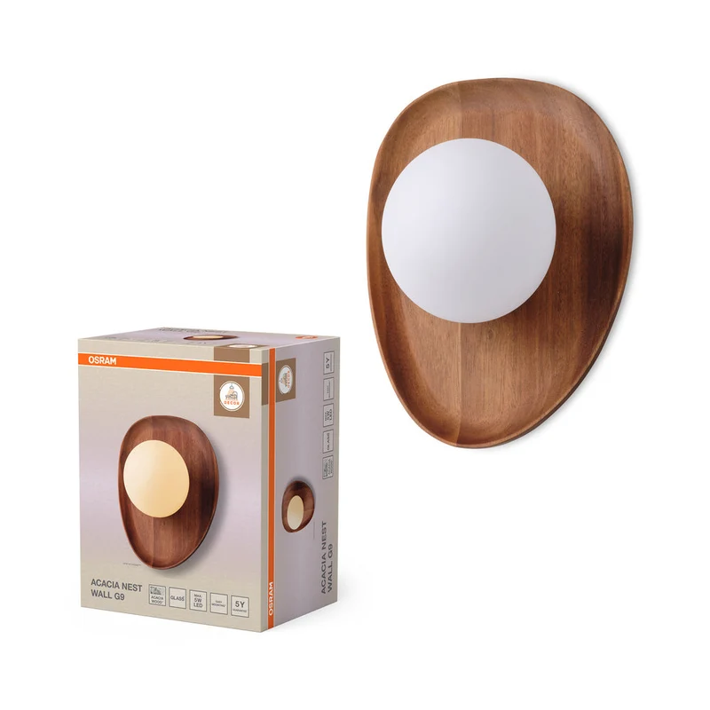 OSRAM DECOR Applique Acacia Nest 1xG9 Marrone