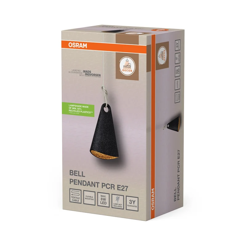 OSRAM DECOR Lampada a sospensione Bell E27