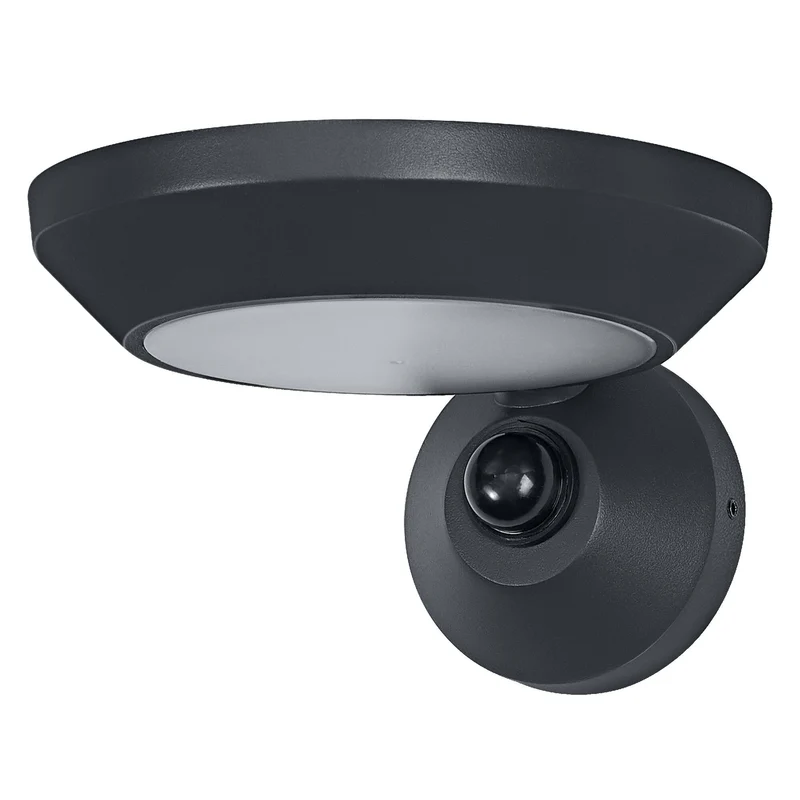 OSRAM ENDURA® Style Spot regolabile Applique da esterno IP65 con sensore 12W Grigio scuro