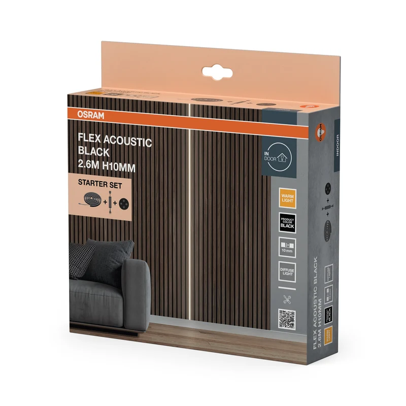 OSRAM Flex Acoustic Nero H10 mm 830 Set iniziale