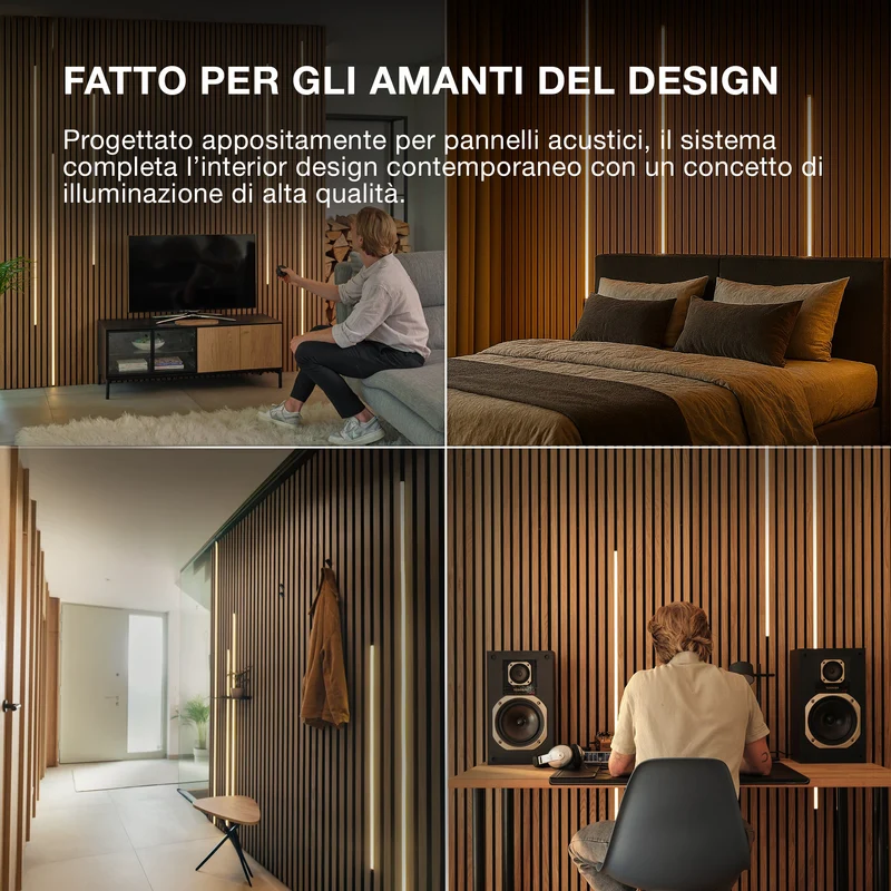 OSRAM Flex Acoustic Nero H10 mm 830 Set di espansione