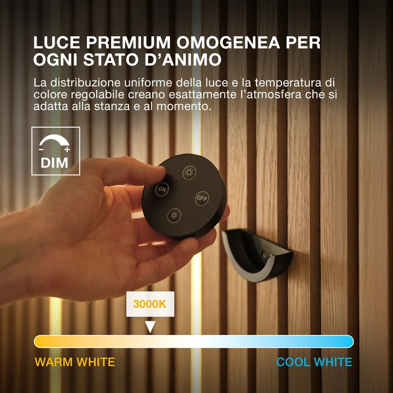 OSRAM Flex Acoustic Nero H13 mm 830 Set iniziale