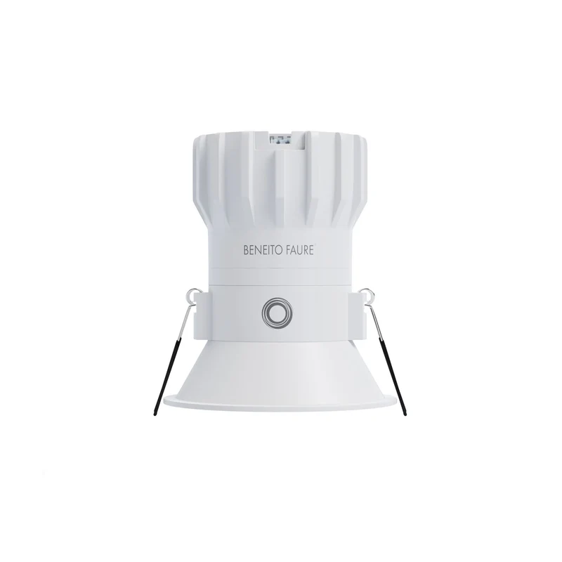 Faretto da Incasso LED Beneito Faure Pulsar 8W 4000K Dimmerabile Bianco/Nero