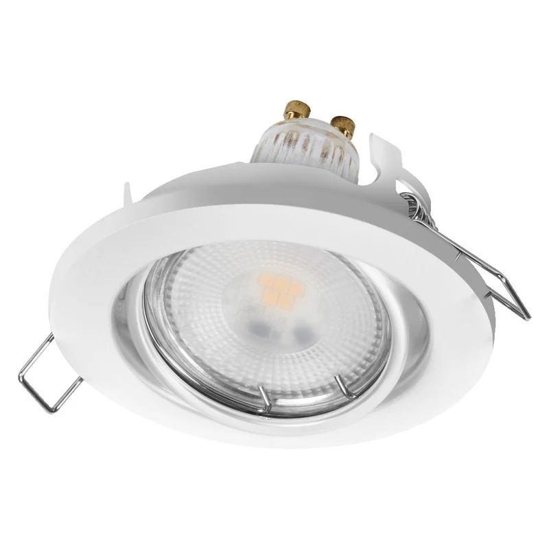 Set faretti da incasso OSRAM LED Spot Recess GU10 orientabile 4,5W Bianco ⌀68 mm