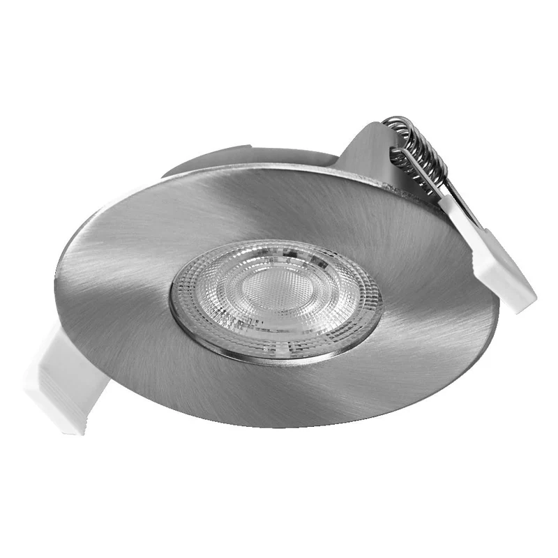 Set faretti da incasso per bagno OSRAM LED Spot Recess DIM IP44 4,9W 36° Nichel satinato ⌀68 mm