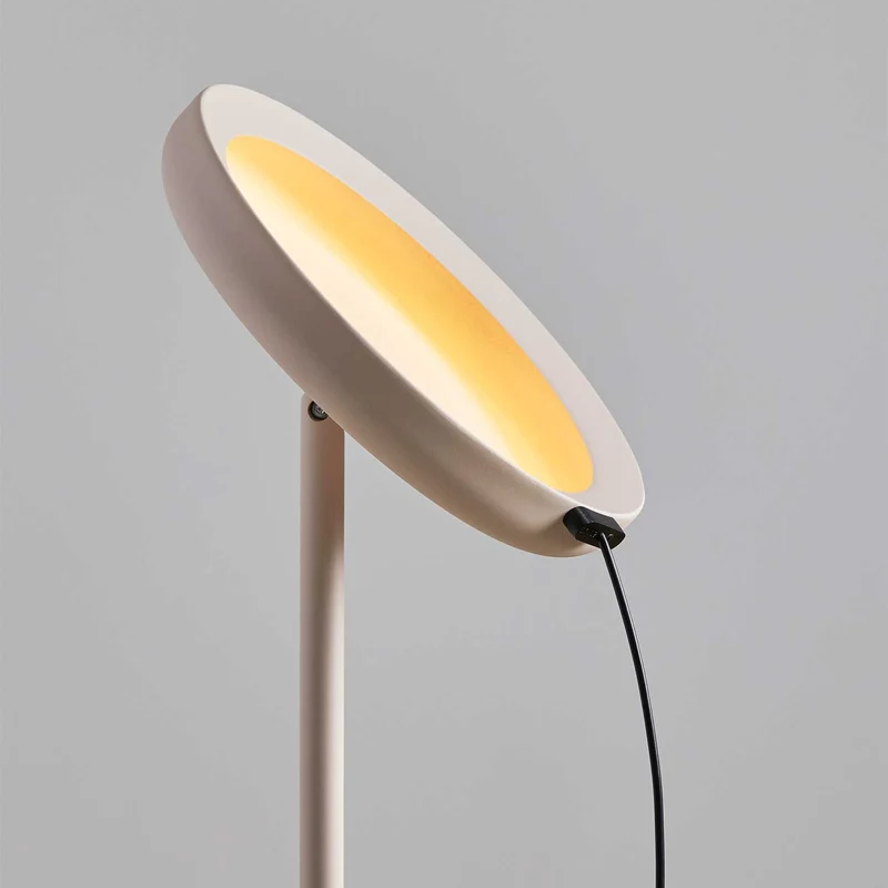 Mood - Lampadaire LED en acier, style contemporain, H 125 cm