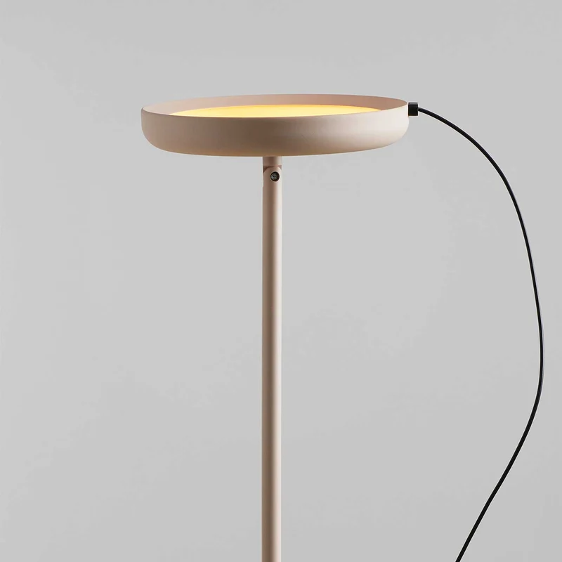 Mood - Lampadaire LED en acier, style contemporain, H 125 cm