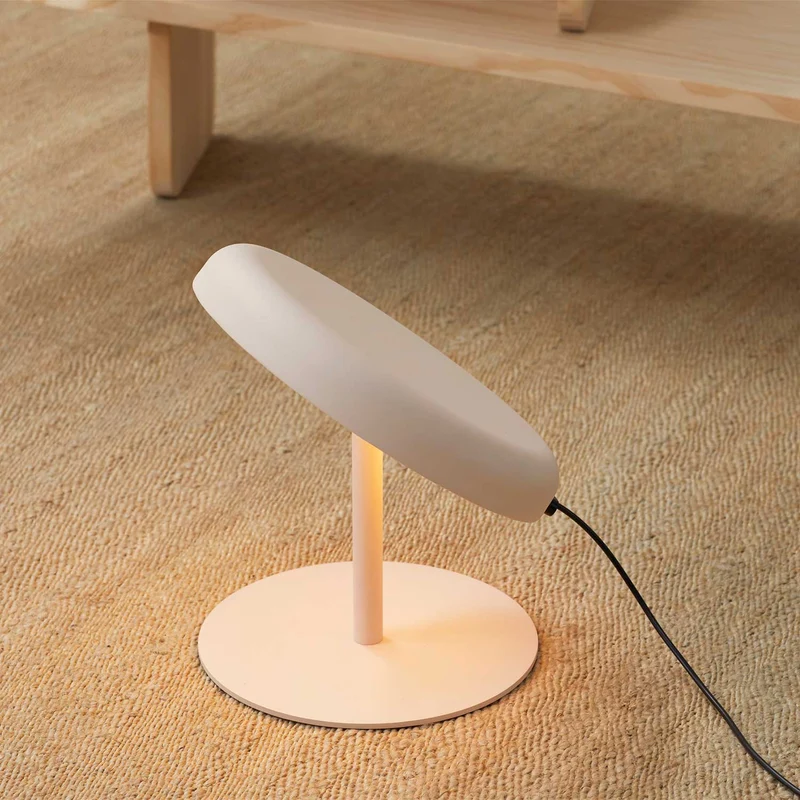 Mood - Lampe à poser LED en acier, style minimaliste, H 22,5 cm