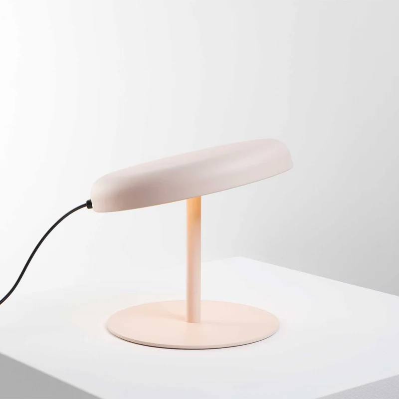 Mood - Lampe à poser LED en acier, style minimaliste, H 22,5 cm