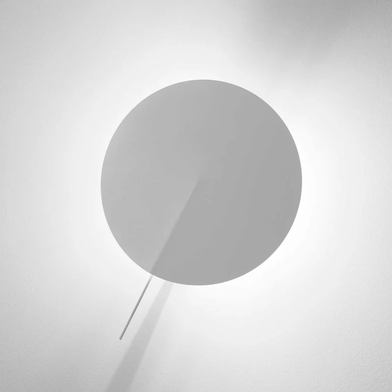 Obs - Applique murale LED en acier, style minimaliste, Ø 20 cm