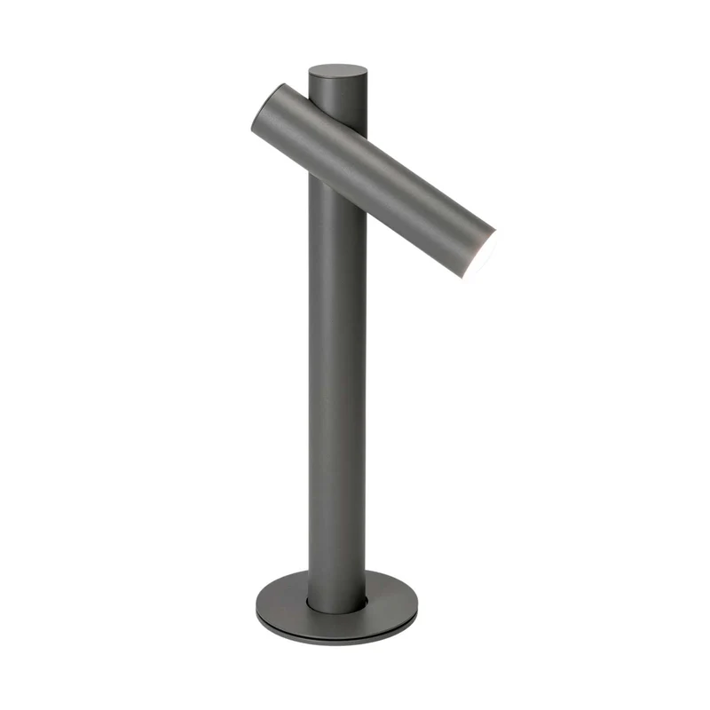 Tik - Potelet LED en acier et polyéthylène, style contemporain, faisceau direct