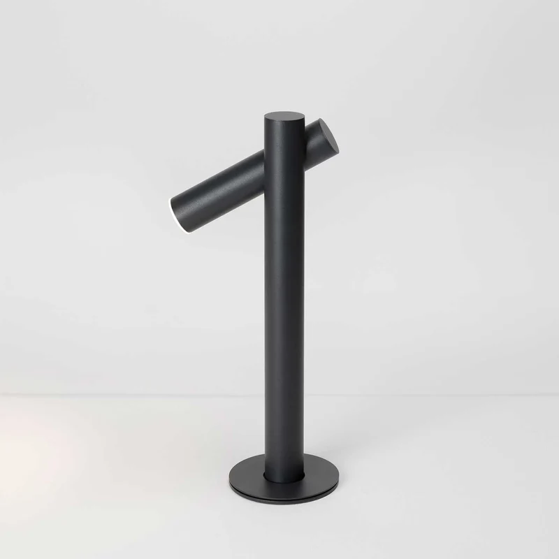 Tik - Potelet LED en acier et polyéthylène, style contemporain, faisceau direct
