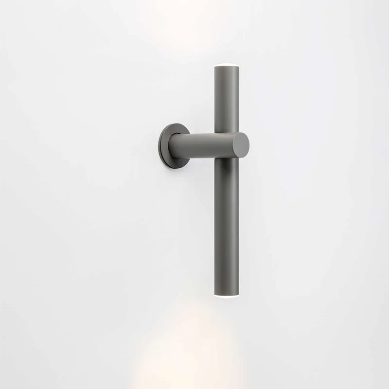 Tik - Applique murale LED IP65 en acier, style contemporain, H 32,8 cm