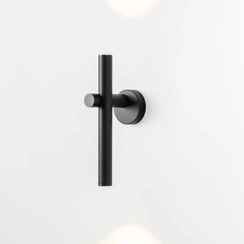 Tik - Applique murale LED en acier, style art déco, H 32,8 cm
