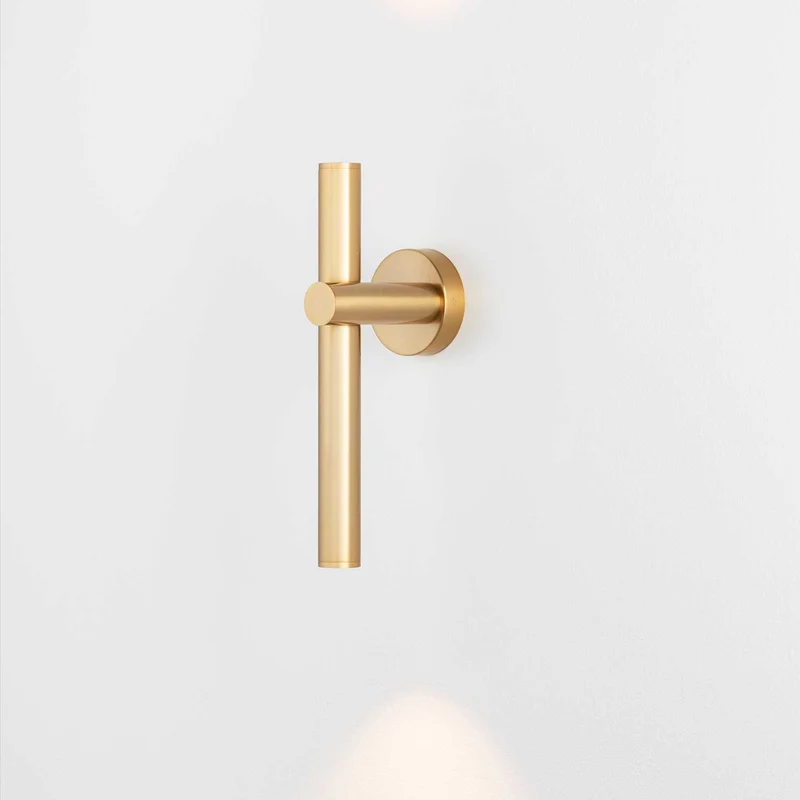 Tik - Applique murale LED en acier, style art déco, H 32,8 cm