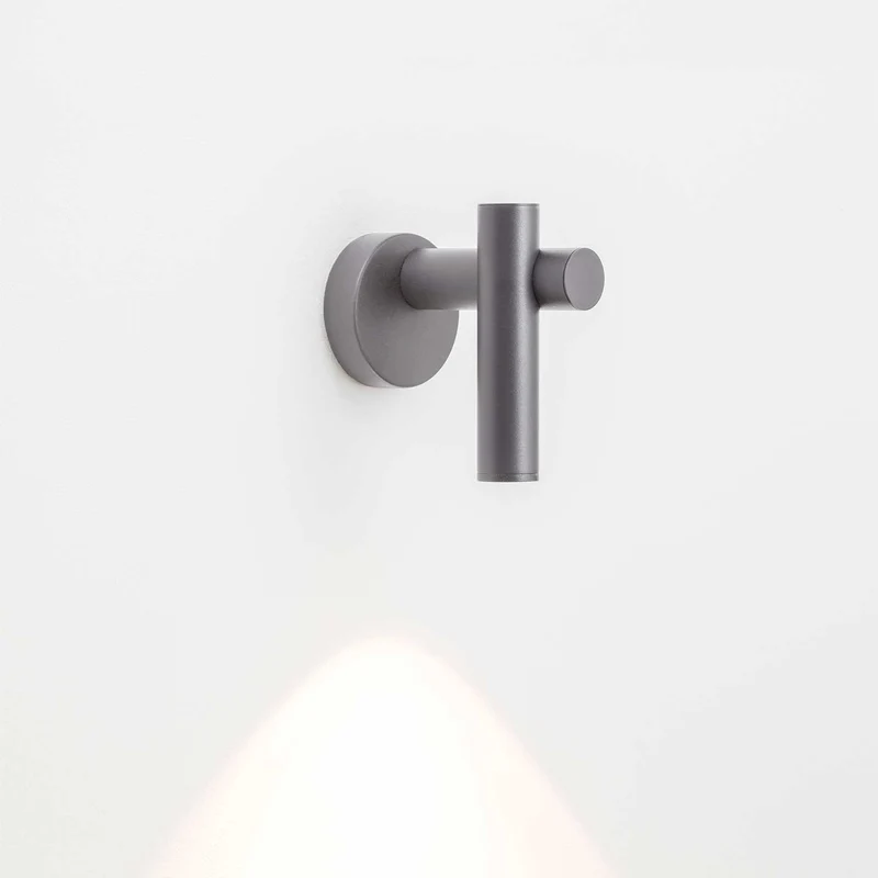 Tik - Applique murale LED en acier, style minimaliste, H 15,5 cm