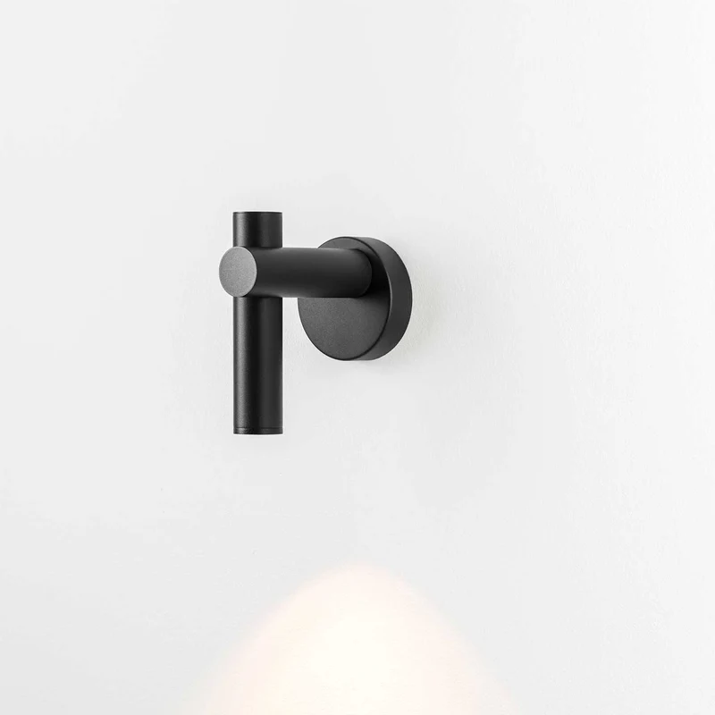 Tik - Applique murale LED en acier, style minimaliste, H 15,5 cm