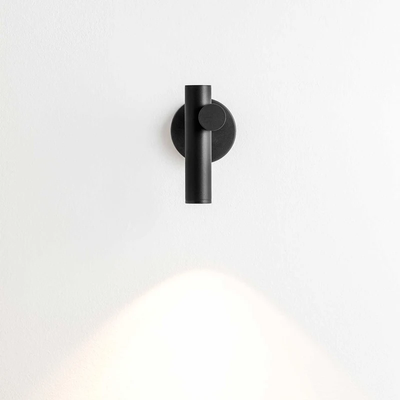Tik - Applique murale LED en acier, style minimaliste, H 15,5 cm