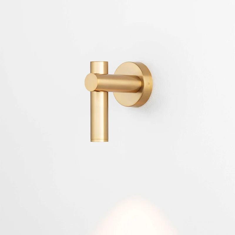 Tik - Applique murale LED en acier, style minimaliste, H 15,5 cm