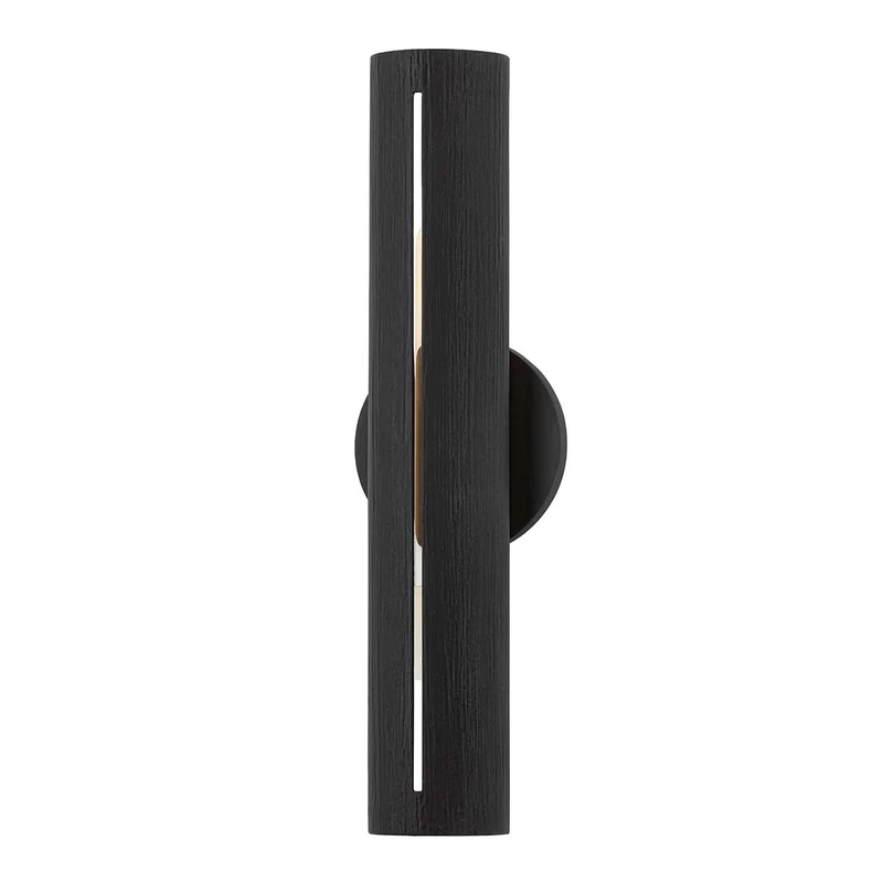 Brandon - Applique murale en acier texturé, style contemporain