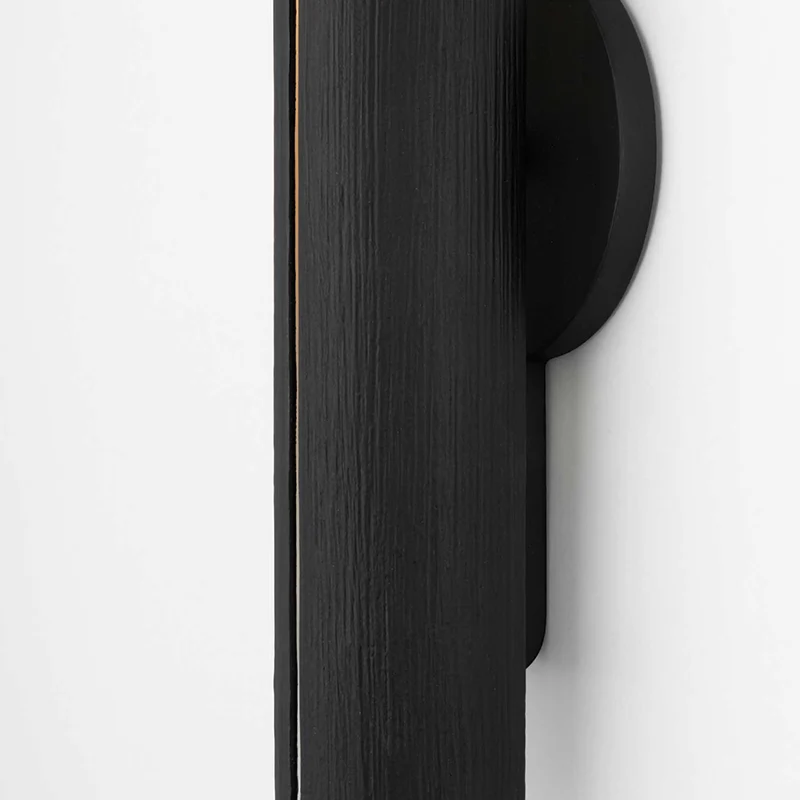 Brandon - Applique murale en acier texturé, style contemporain