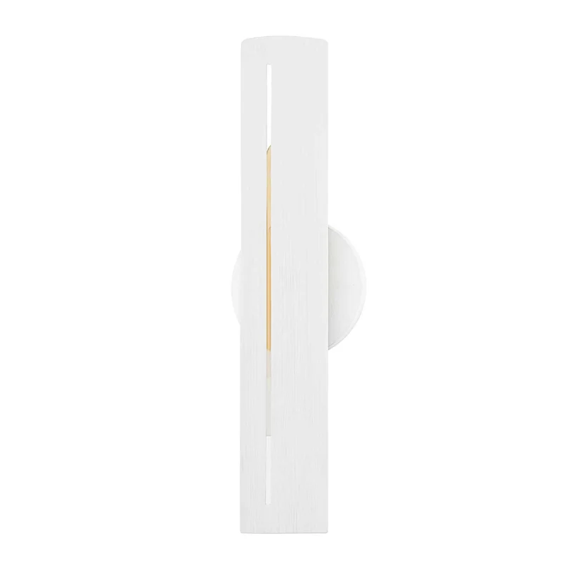 Brandon - Applique murale en acier texturé, style contemporain