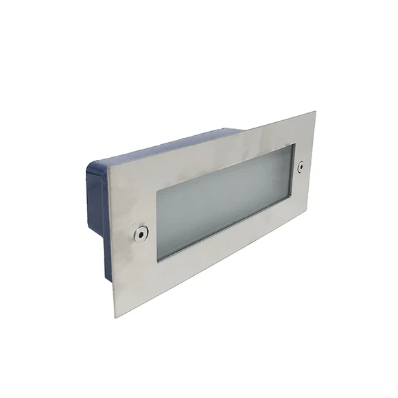 Faretto Segnapasso Led Rettangolare da Incasso 3W IP55 ES05