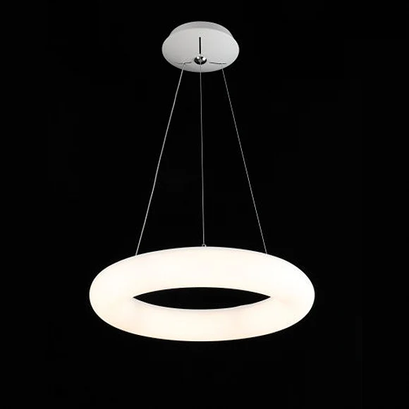 Lampadario Moderno a Sospensione a Forma di Anello