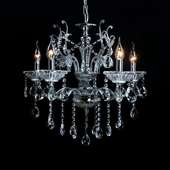 Lampadario Candelabro con Cristalli a Sospensione