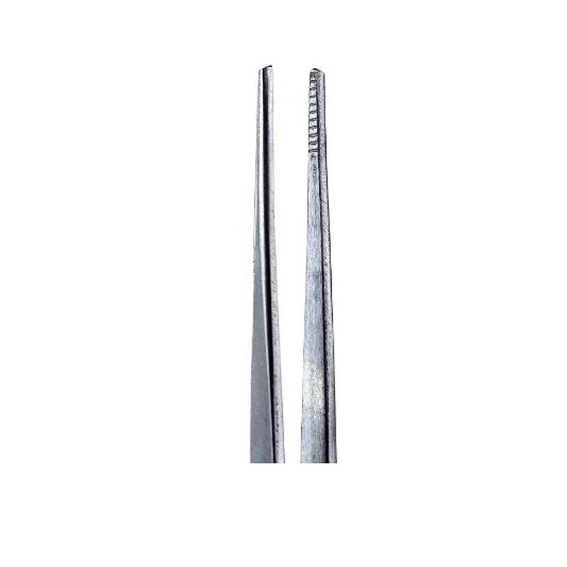 Pro'skit pinzetta dritta a ritenuta, pinza di precisione in acciaio inox resistente agli acidi 1PK-118T