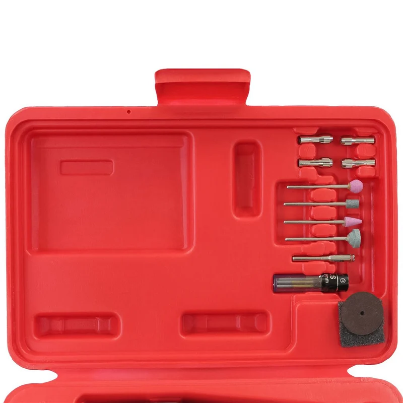Pro'sKit 1PK-500B-2 Mini trapano elettrico, smerigliatrice a mano, utensile rotante 11.000 rpm, set carving legno, strumento di taglio
