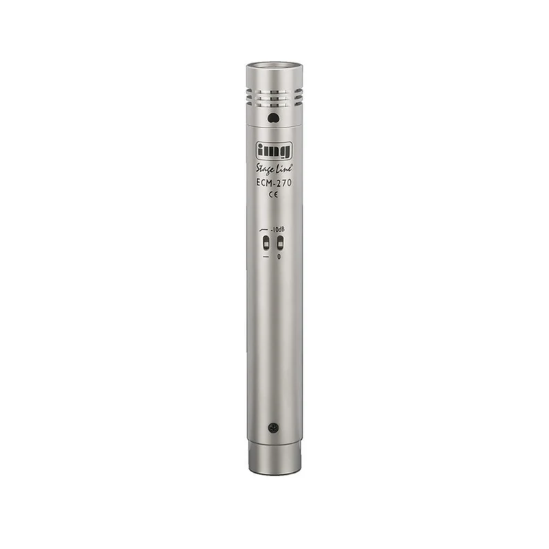 Microfono professionale a condensatore Monacor per studio di registrazione e dal vivo ECM-270