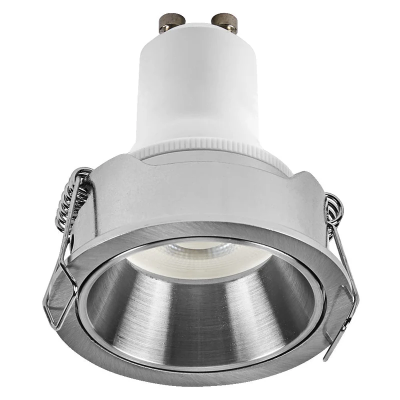 OSRAM Spot LED Recess GU10 Dim Set Faretto da Incasso 3W Nichel Satinato ⌀52 mm