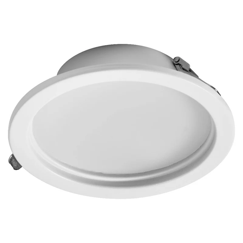 OSRAM LED Downlight set di faretti da incasso per bagno IP44 slim 160 mm 18W metallo bianco ⌀135 mm
