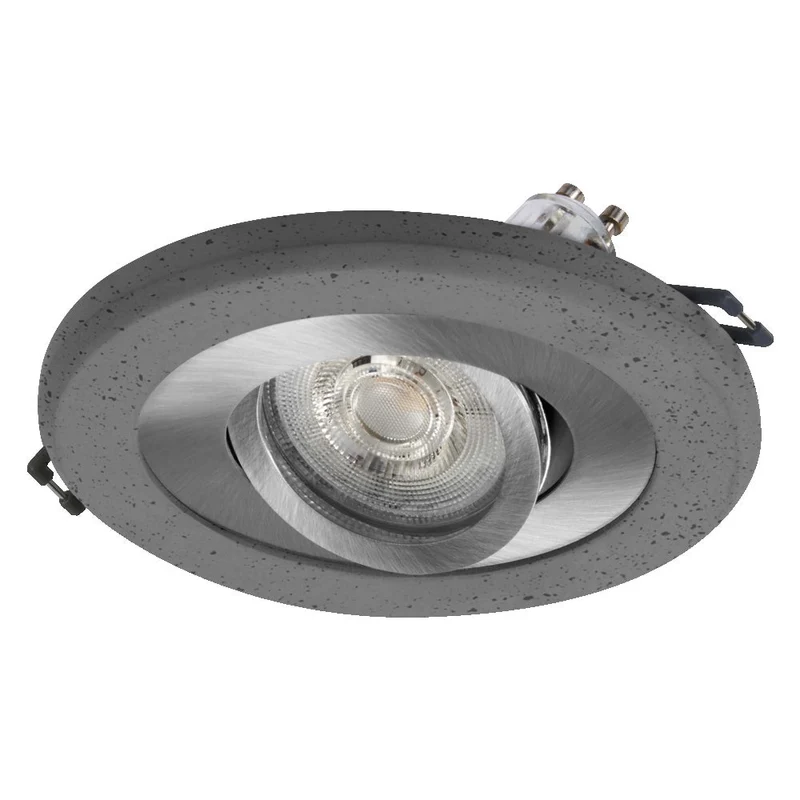 OSRAM Concrete Spot GU10 faretto da incasso 4.5W dark satinato nichel ⌀68 mm