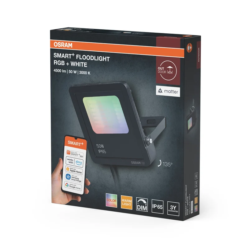 OSRAM SMART+ MATTER Faretto 50W Multicolore