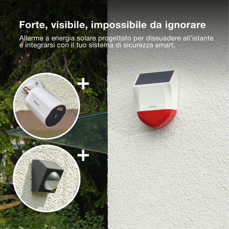OSRAM SMART+ Sirena esterna con tecnologia WiFi