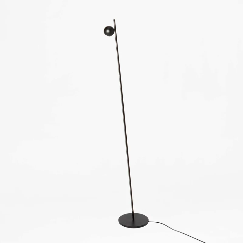 Compass - Lampadaire LED en acier, style minimaliste, H 121 ou 180 cm