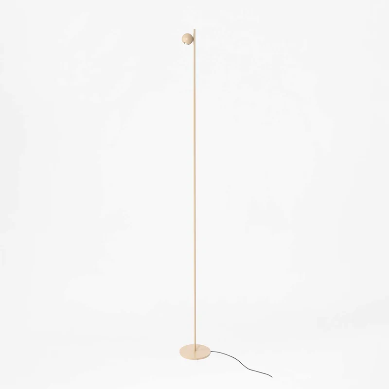 Compass - Lampadaire LED en acier, style minimaliste, H 121 ou 180 cm