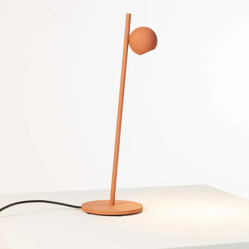 Compass - Lampe à poser LED en acier, style minimaliste, H 40,5 cm