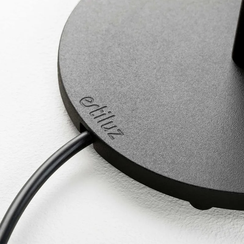Compass - Lampe à poser LED en acier, style minimaliste, H 40,5 cm