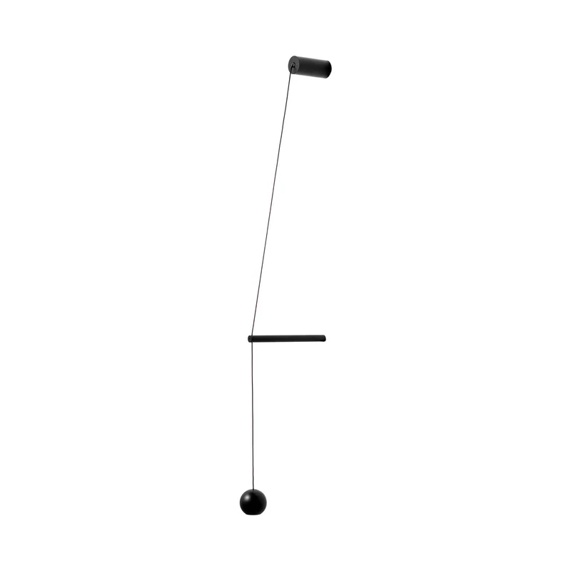 Compass - Applique murale LED en acier, style minimaliste, H 190 cm
