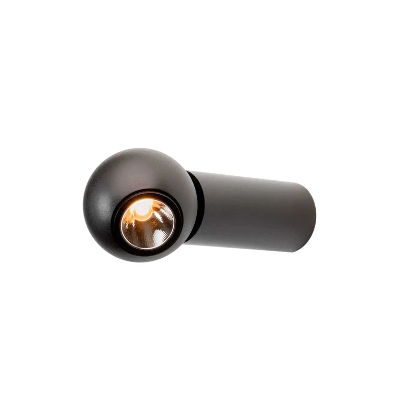 Compass - Applique murale LED en acier, style minimaliste, Ø 4 cm