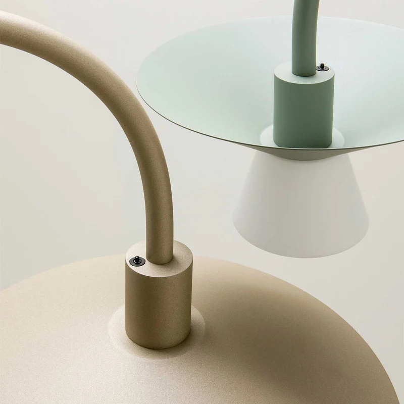 Belt - Lampadaire LED en acier et verre, style minimaliste, H 163,9 cm